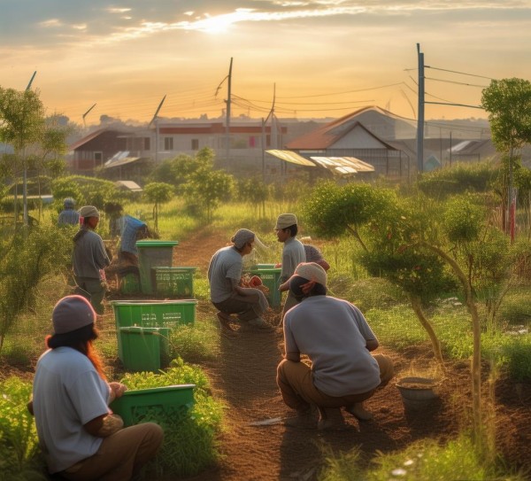 基层的 environmental management，基层的 sustainable development