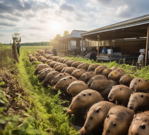 农业养殖中,麝香鼠技术的创新与应用 农业养殖中,麝香鼠技术的创新与应用